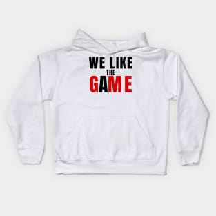 We Like the Game Gamestop Funny Meme Stock Rocket Kids Hoodie